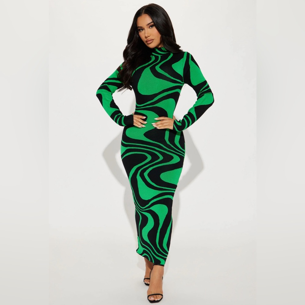 Sweater midi dress